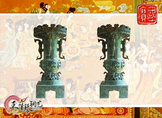 曾侯乙銅尊，武漢東湖賓館雕塑