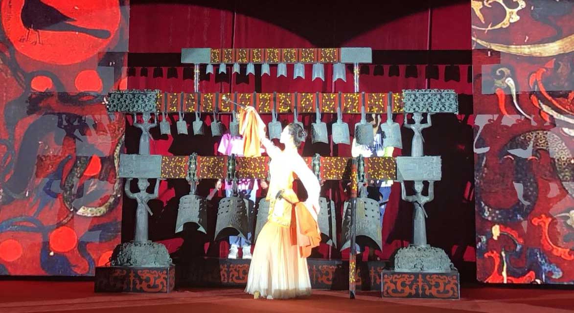 隨州編鐘音樂(lè)《楚商》古樂(lè)欣賞！